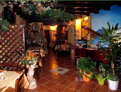 RISTORANTI A FIUGGI 
Una sala del ristorante Totò e la malafemmina 